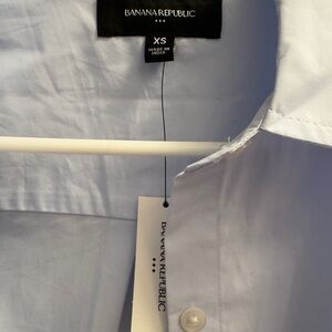Banana Republic Men's Sky Blue Dress Shirt